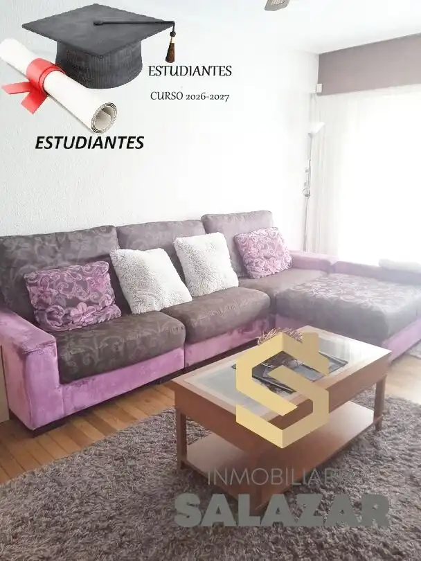 Sala d'estar de Pis de lloguer en Bilbao  amb Calefacció i Terrassa