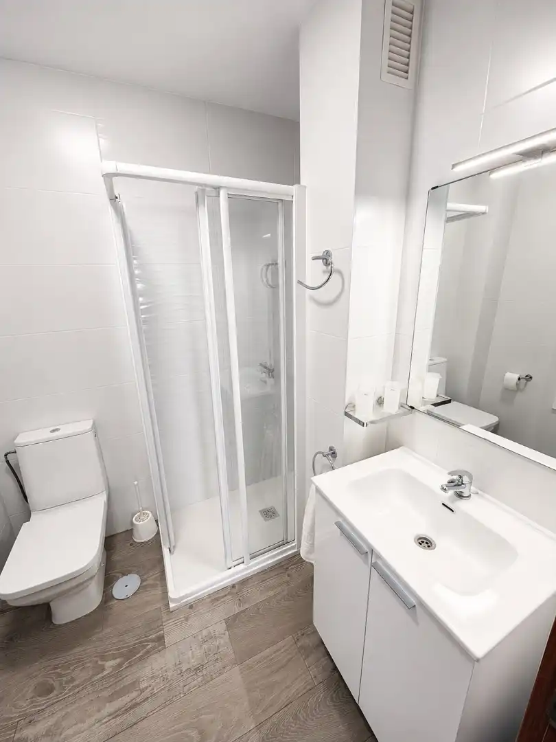 Bathroom of Flat for rent in Almuñécar  with Air Conditioner, Terrace and Furnished