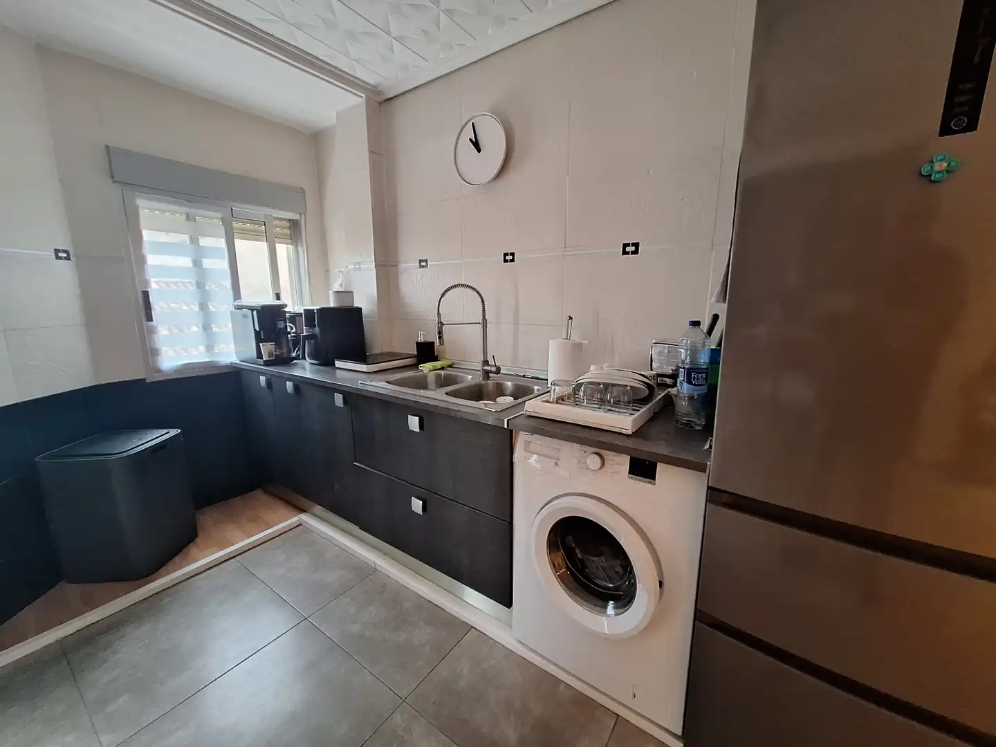 Kitchen of Flat for sale in Sueca  with Air Conditioner and Balcony