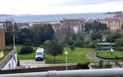 Parking of Flat for sale in Sanxenxo  with Terrace, Oven and Washing machine