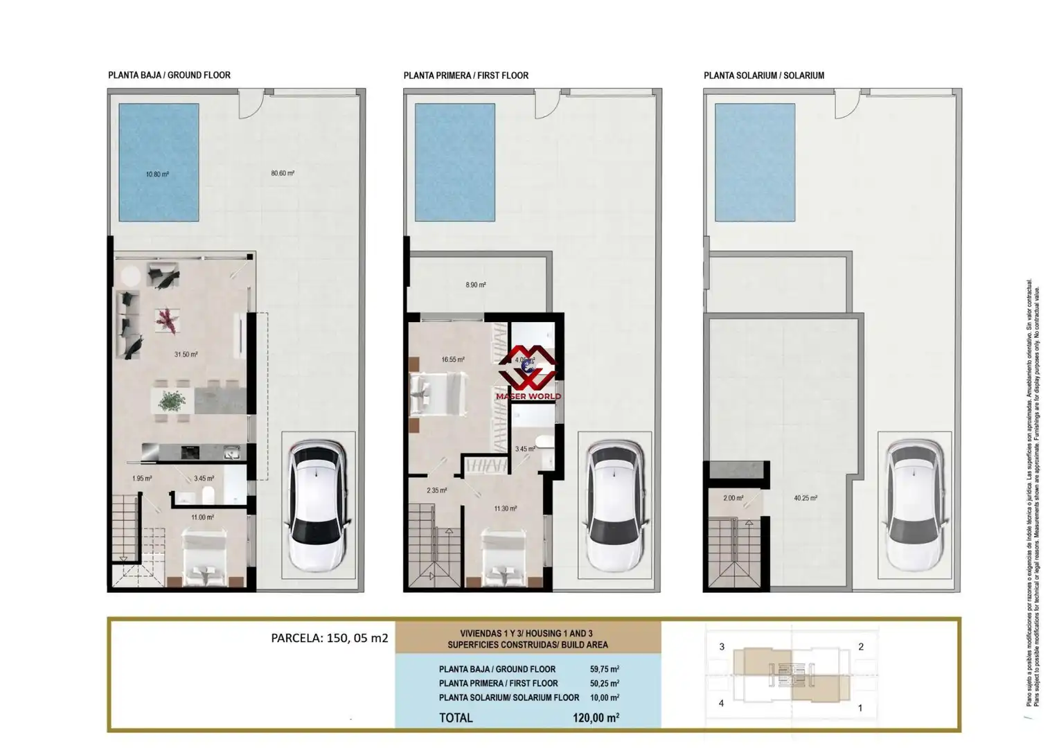 Dúplex con piscina en venta en Santiago de la Ribera, imagen 9