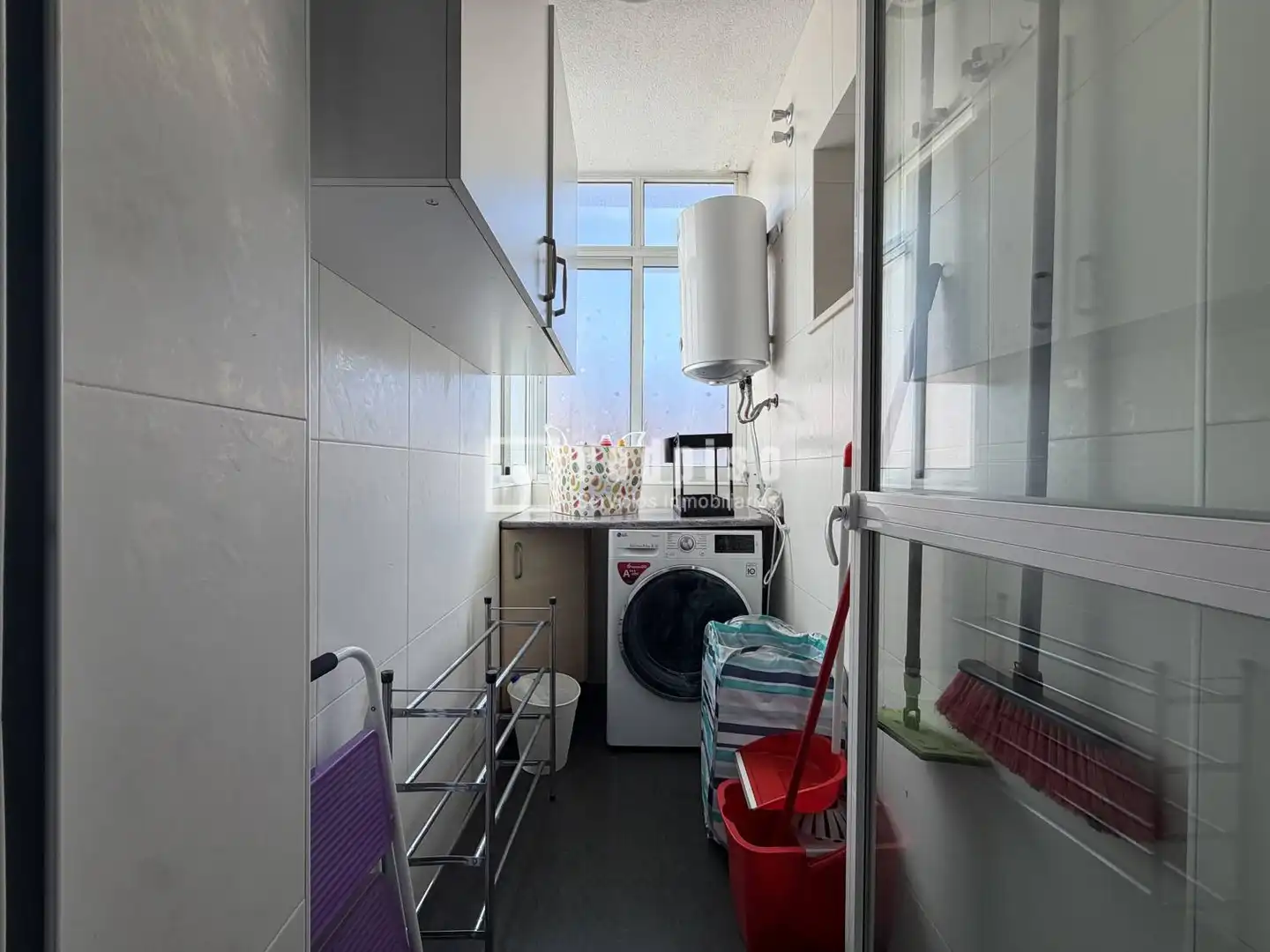 Küche von Wohnung zur Miete in Málaga mit Klimaanlage, Heizung und Privatgarten