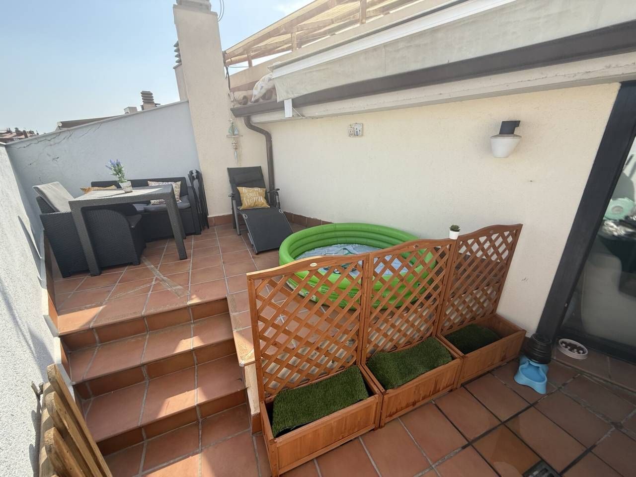 Terrace of Duplex for sale in Barberà del Vallès  with Air Conditioner, Heating and Private garden