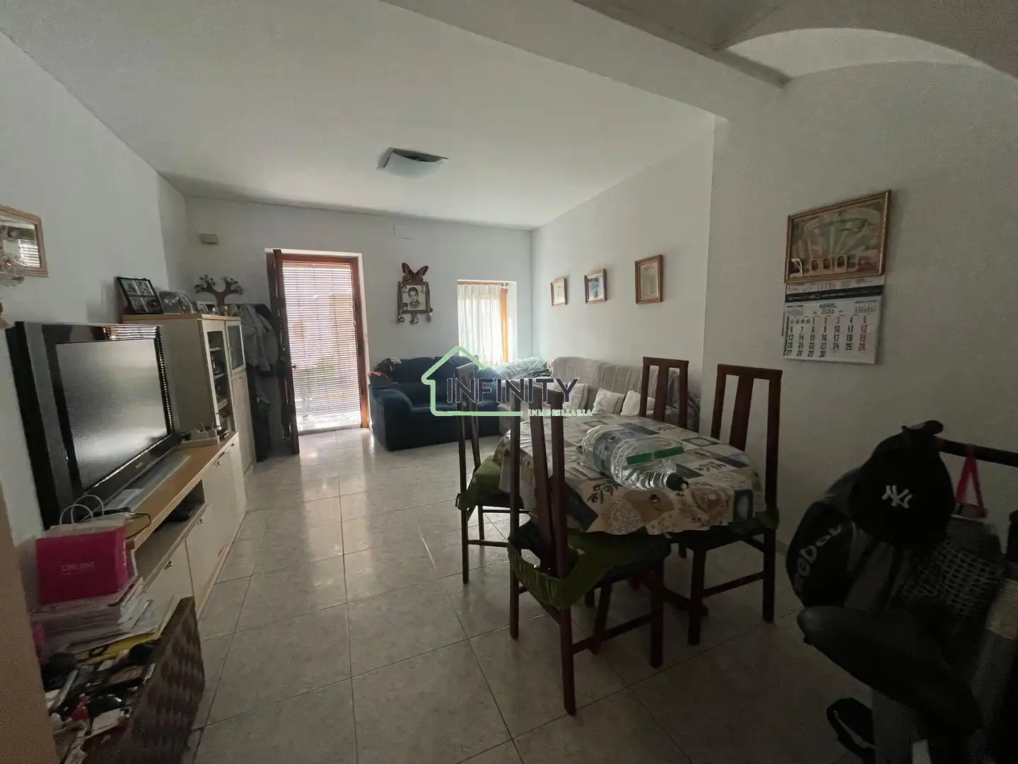 Sala d'estar de Casa o xalet de lloguer en Oliva amb Calefacció i Moblat