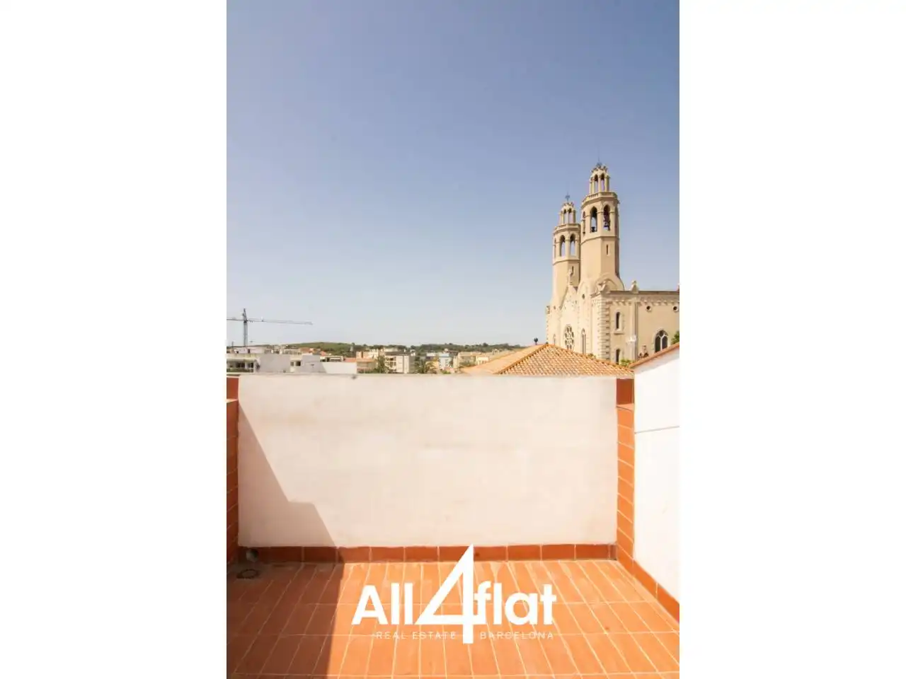 Exterior view of Flat for rent in Sant Pere de Ribes  with Air Conditioner and Terrace