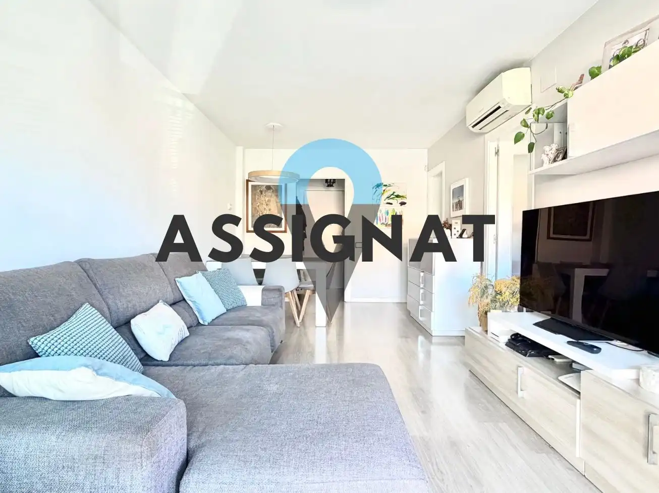 Sala de estar de Piso en venta en Cardedeu con Aire acondicionado, Calefacción y Parquet