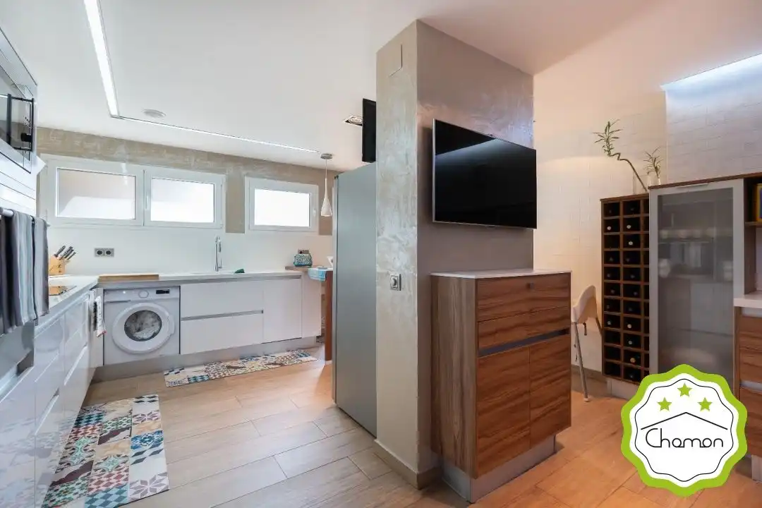 Küche von Wohnung zum Verkauf in Leioa mit Heizung, Privatgarten und Terrasse