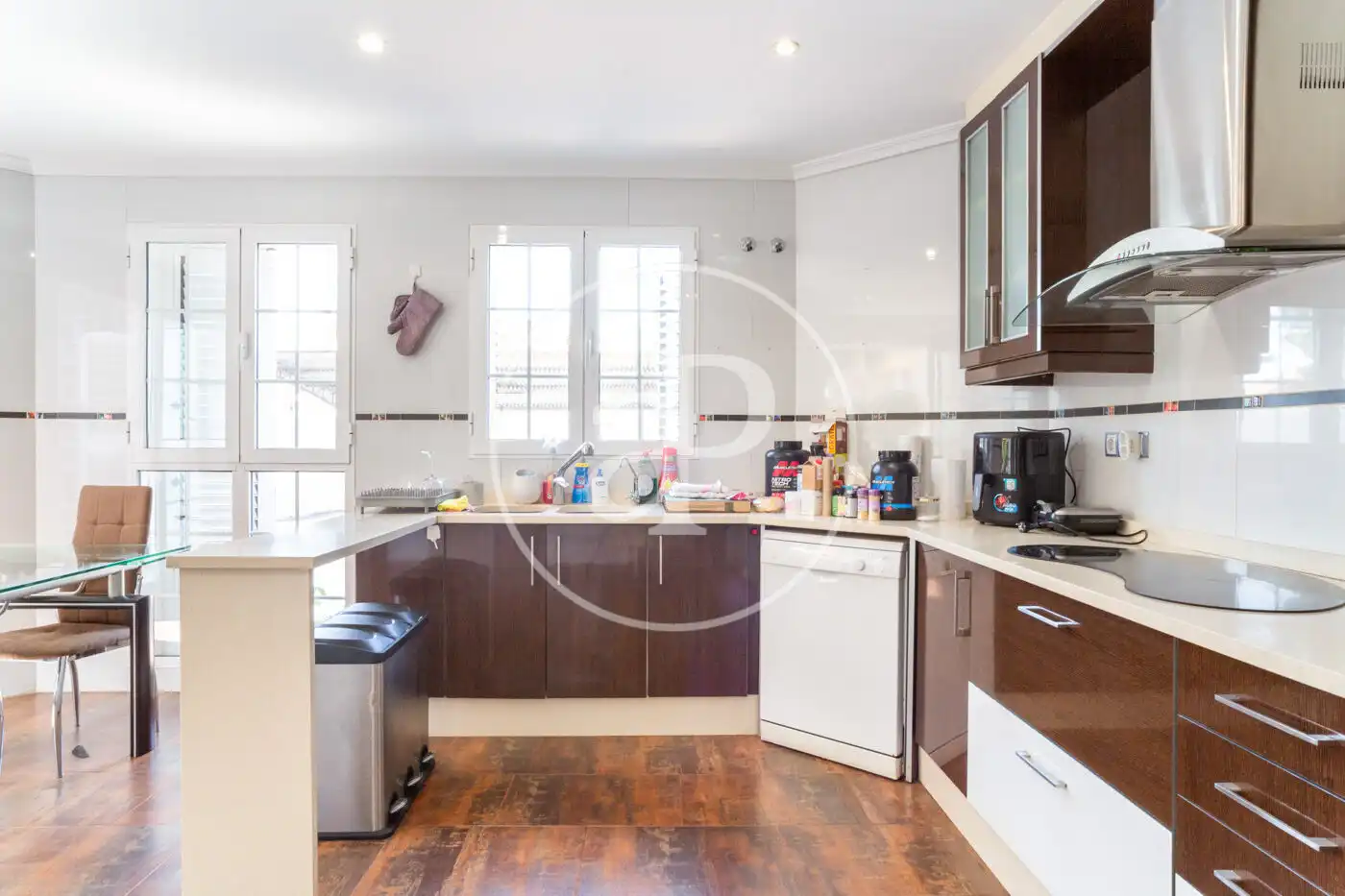 Cocina de Casa o chalet de alquiler en L'Eliana con Aire acondicionado, Calefacción y Jardín privado