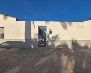 Exterior view of House or chalet for sale in Elche / Elx  with Private garden, Terrace and Storage room