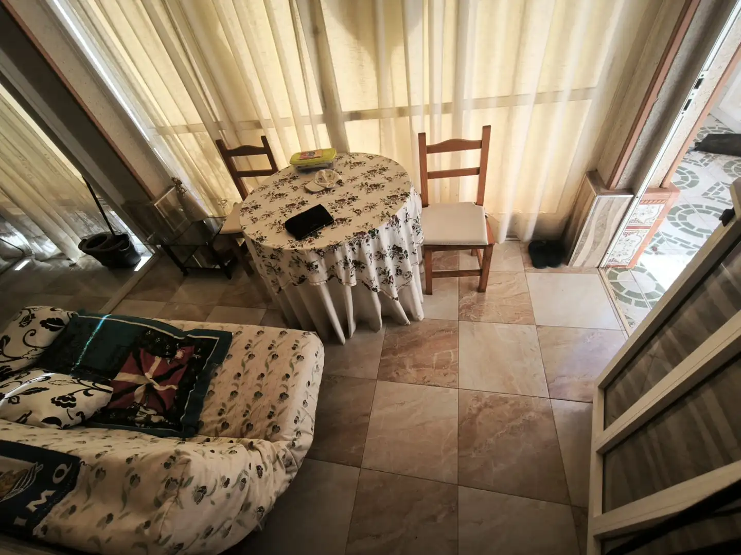 Wohnzimmer von Wohnung zum Verkauf in Torrevieja mit Klimaanlage, Heizung und Möbliert