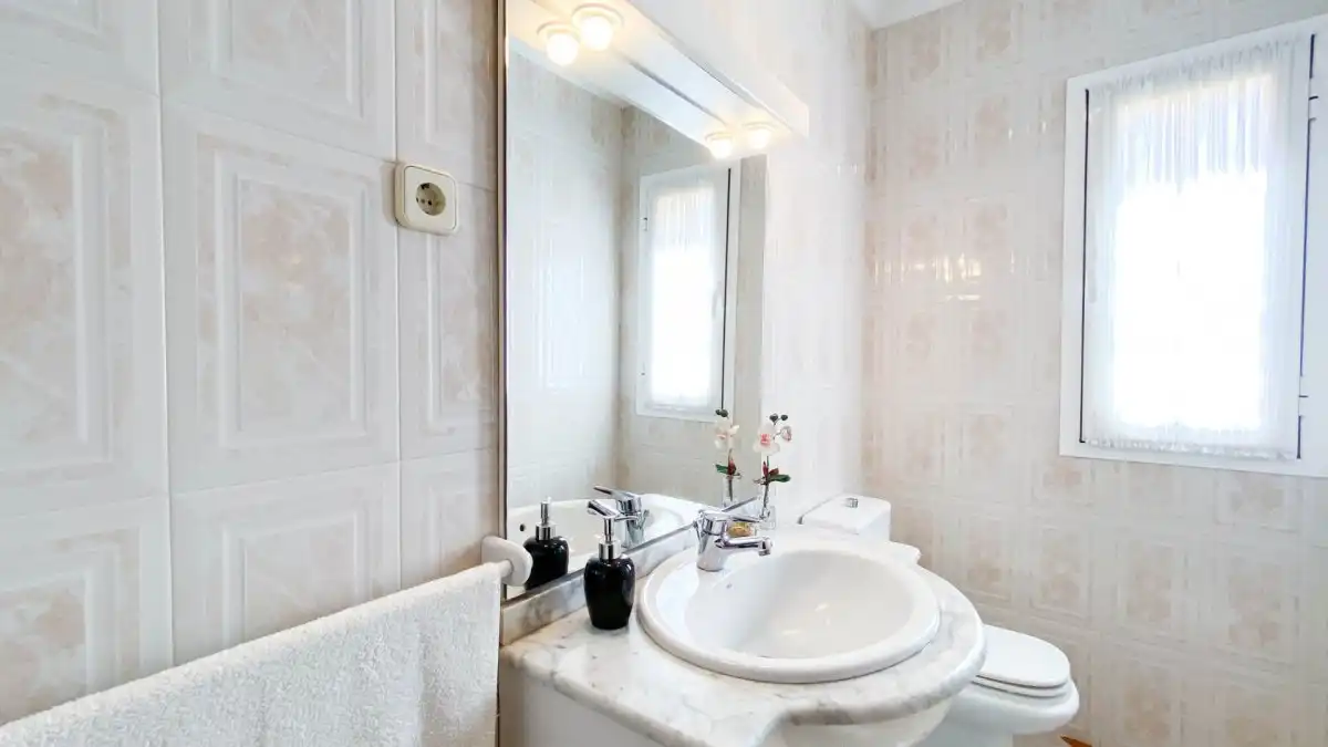 Baño de Casa o chalet en venta en Mijas con Calefacción, Jardín privado y Terraza