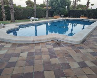 Swimming pool of House or chalet for sale in Elche / Elx  with Air Conditioner, Heating and Private garden