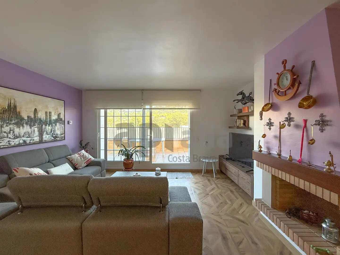 Sala d'estar de Àtic en venda en Lloret de Mar amb Aire condicionat, Calefacció i Terrassa