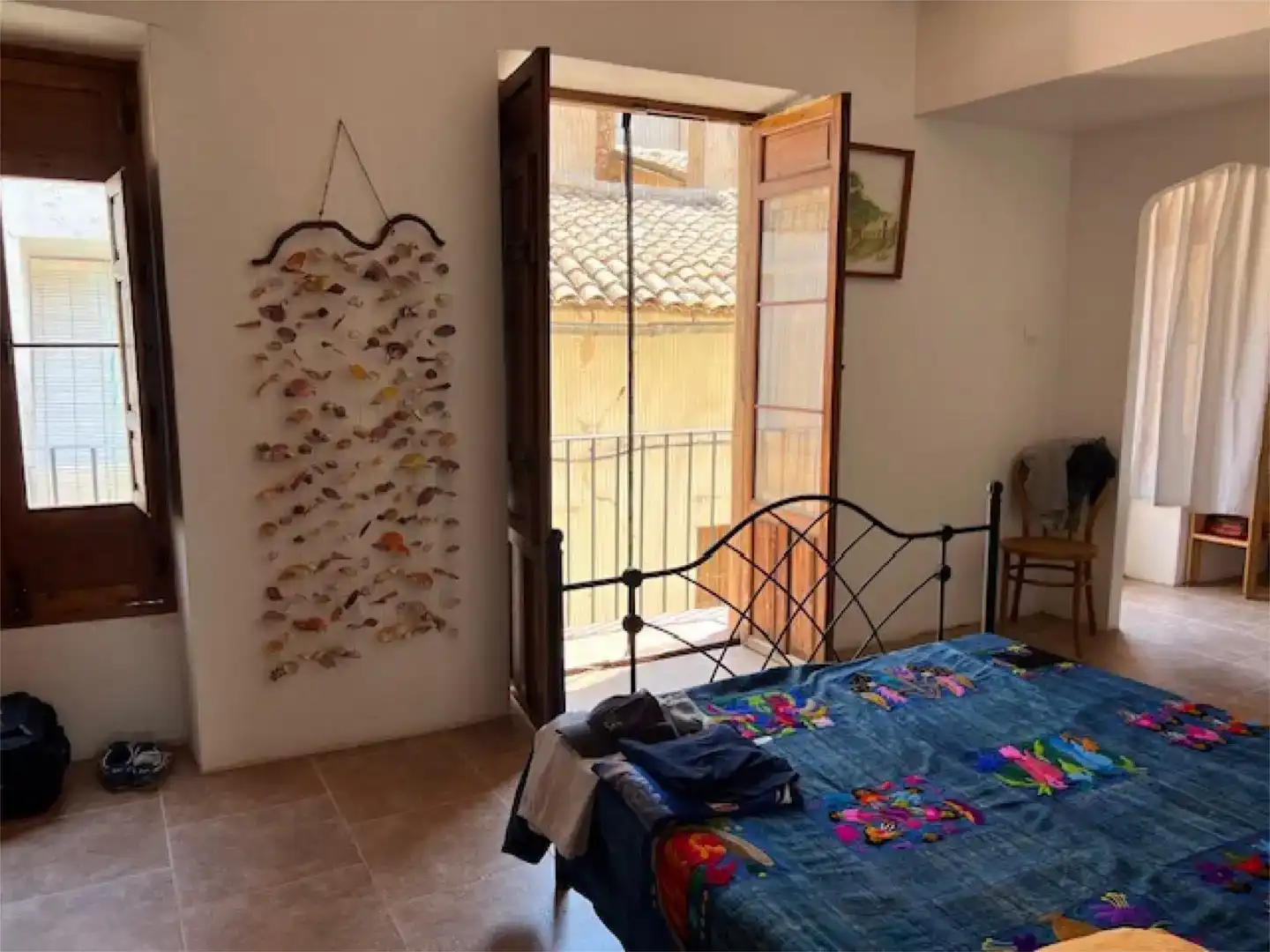 Habitación de Casa adosada en venta en Zarra con Aire acondicionado y Balcón