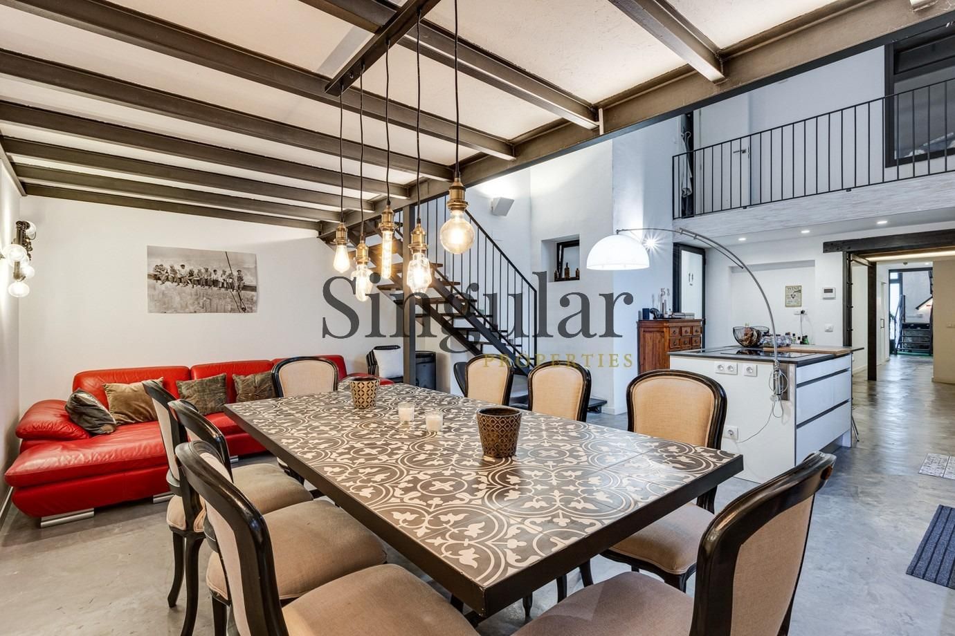Dining room of Premises for sale in  Barcelona Capital