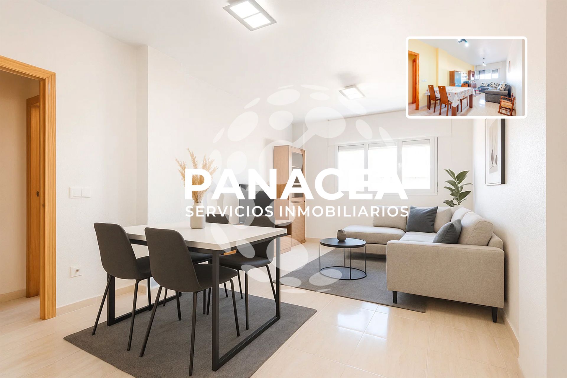 Wohnzimmer von Wohnung zum verkauf in La Mojonera mit Möbliert, Ofen und Waschmaschine
