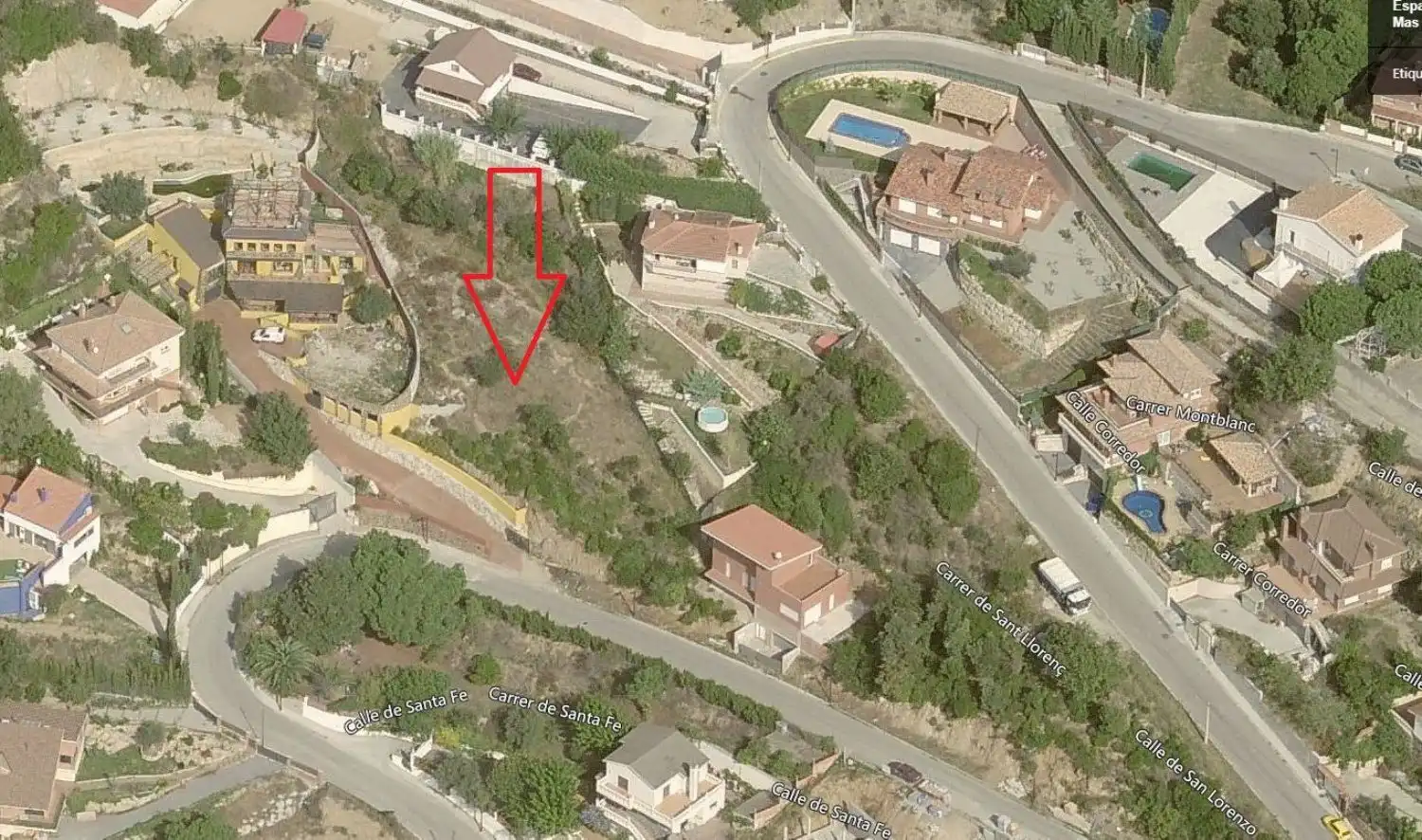 Terreno residencial en venta en Sant Fost de Campsentelles