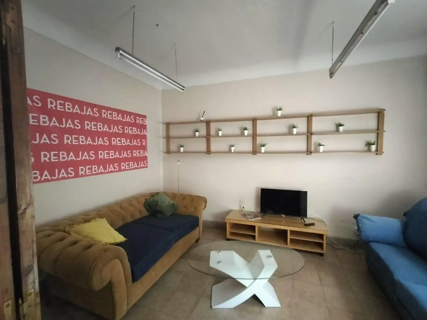 Living room of Flat for rent in Salamanca  with Heating, Furnished and Balcony