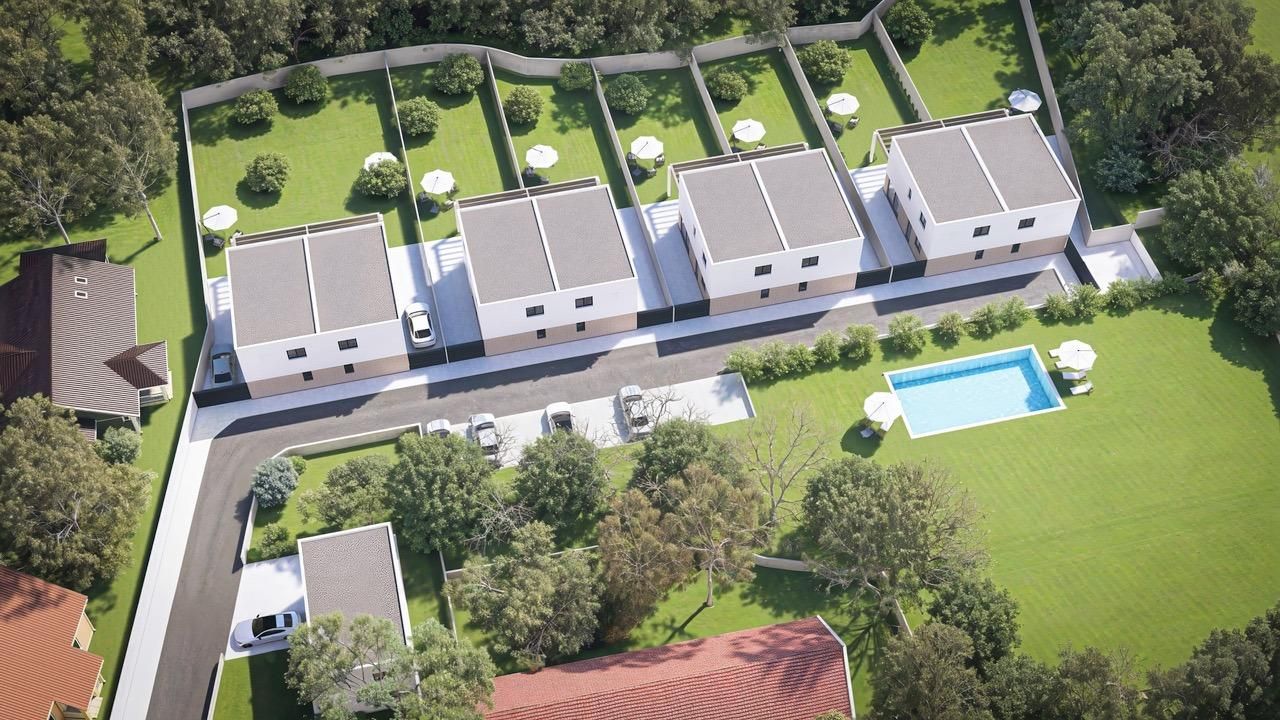Vista exterior de Casa o xalet en venda en Vacarisses amb Aire condicionat, Calefacció i Jardí privat