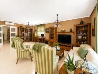 Sala de estar de Casa o chalet en venta en Rivas-Vaciamadrid con Aire acondicionado, Calefacción y Jardín privado