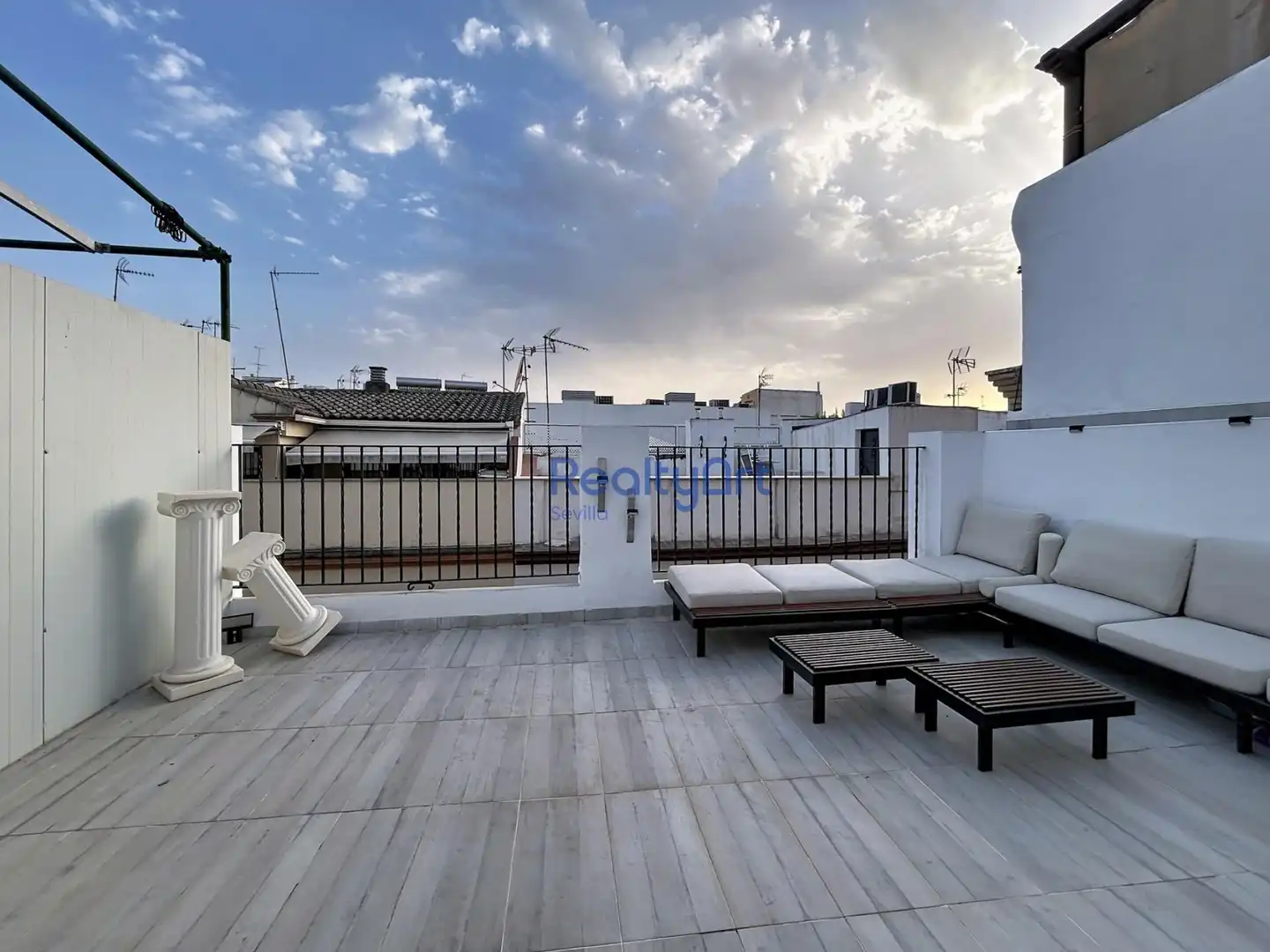 Terrace of Attic for sale in Sevilla  with Air Conditioner, Terrace and Furnished