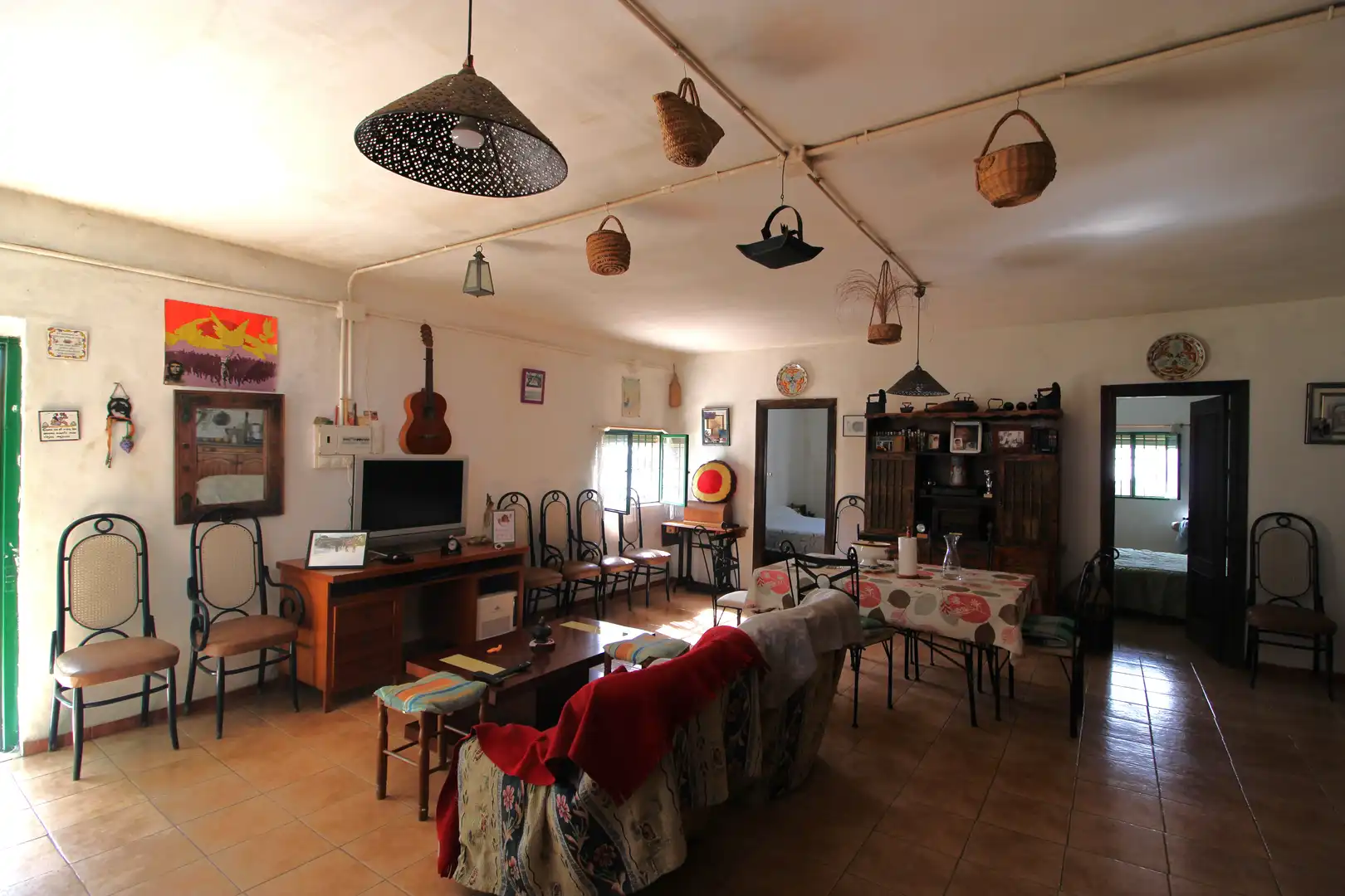 Sala d'estar de Finca rústica en venda en Dalías