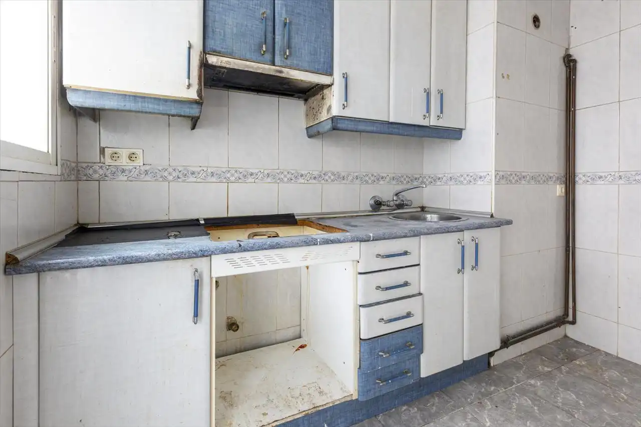 Kitchen of Flat for sale in Madrid  with Terrace