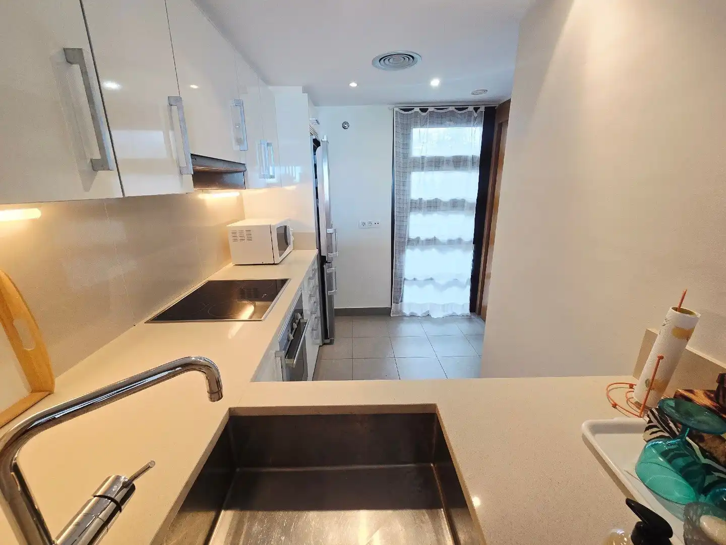 Küche von Wohnung zum Verkauf in Mojácar mit Klimaanlage, Terrasse und Schwimmbad