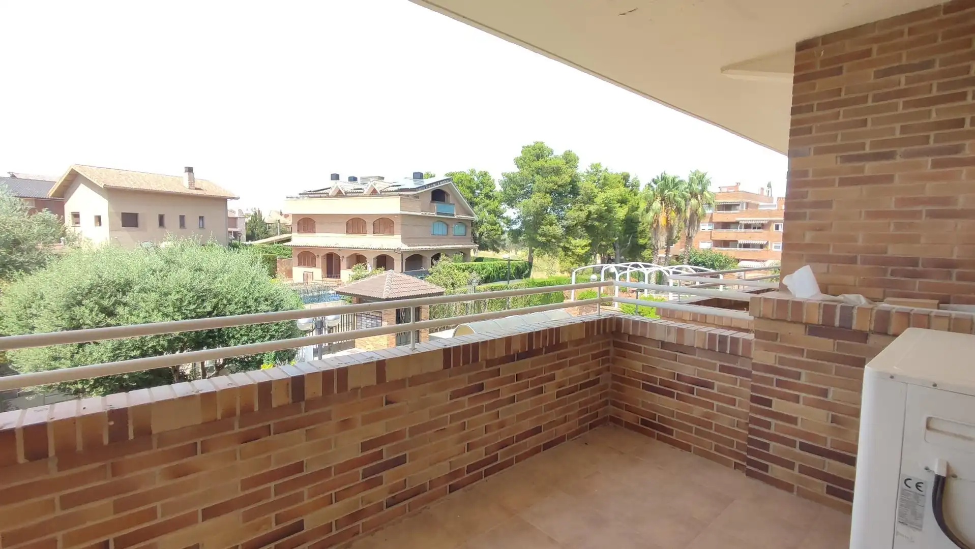 Terraza de Casa adosada de alquiler en Zaragoza con Aire acondicionado, Calefacción y Jardín privado