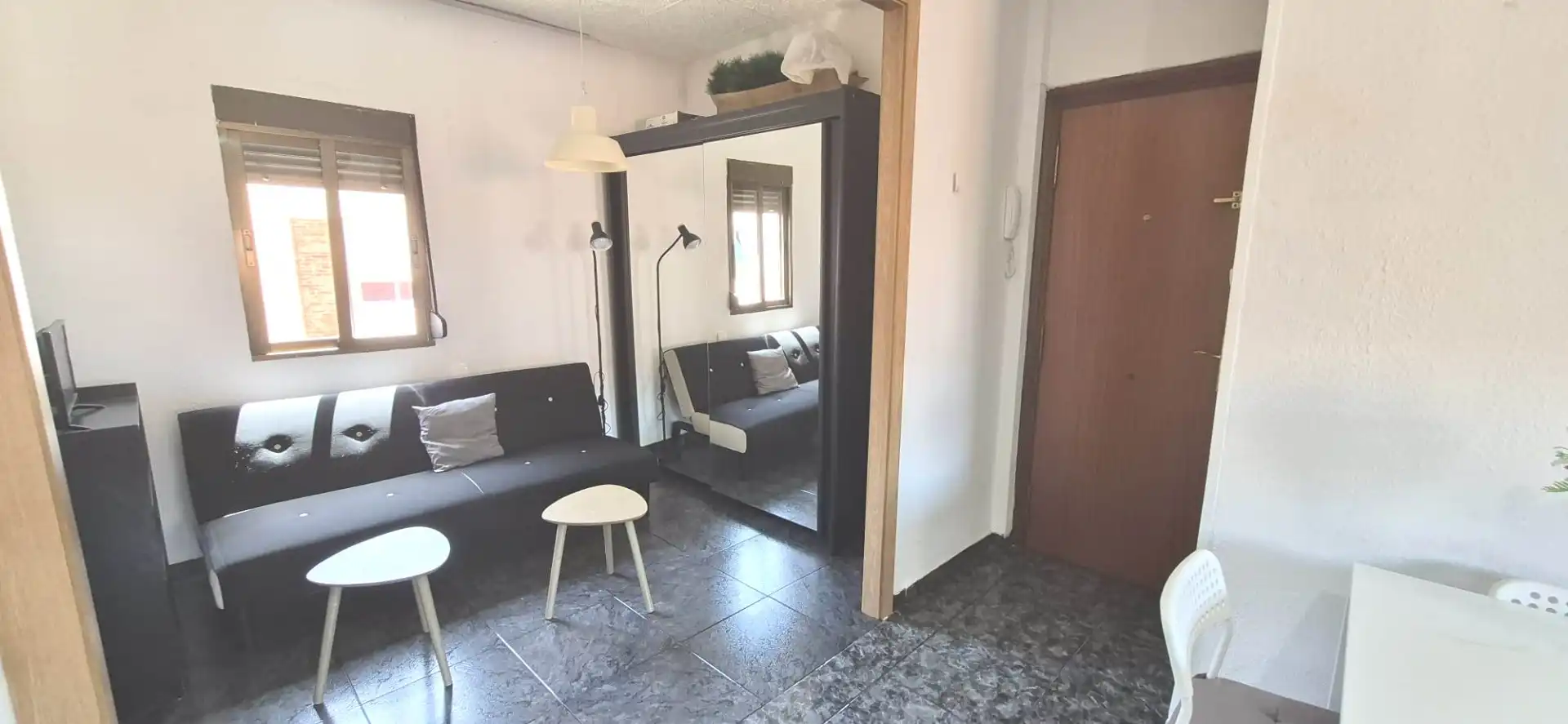 Sala d'estar de Pis de lloguer en Moncada amb Aire condicionat, Moblat i Forn