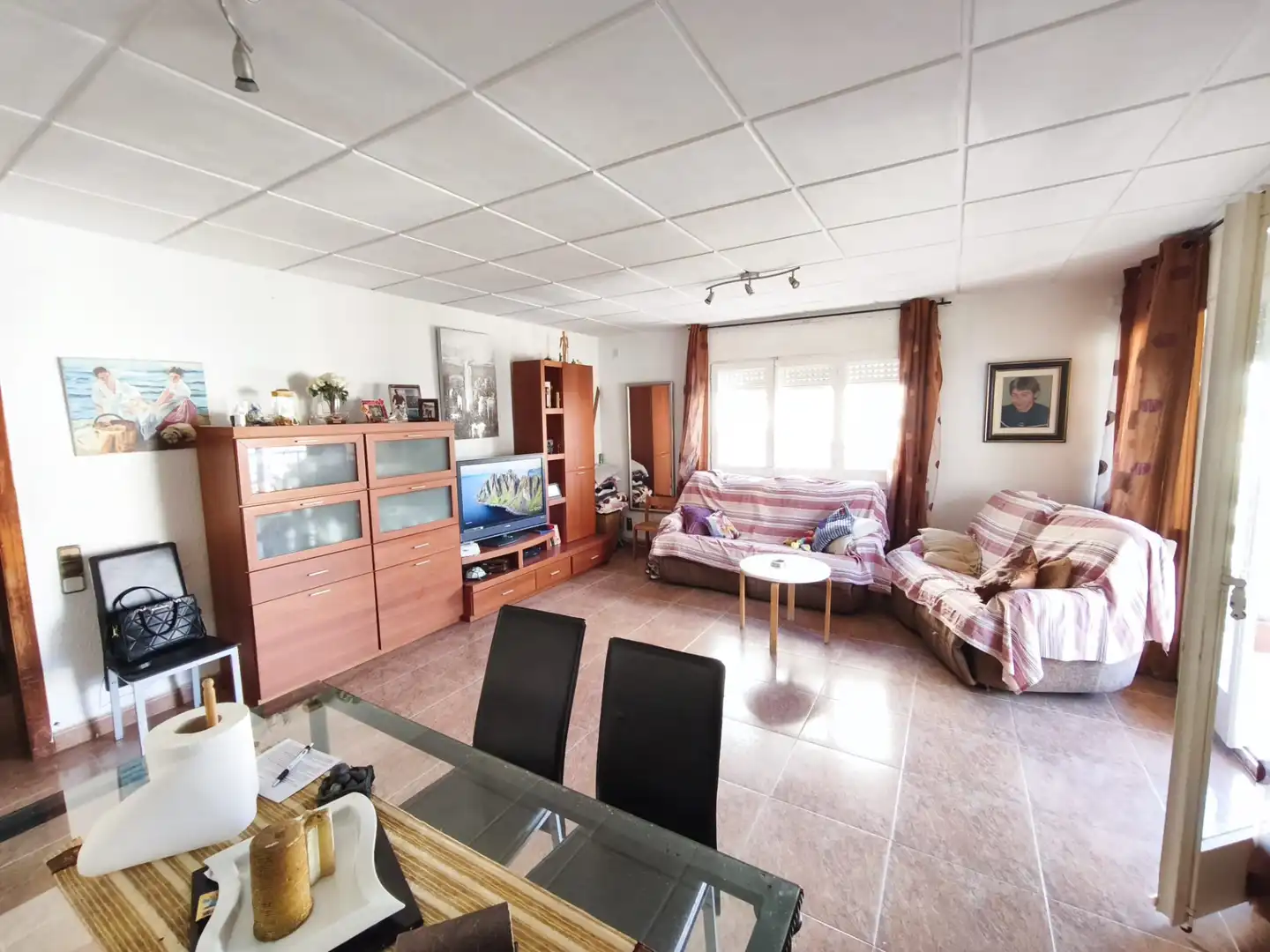 Sala de estar de Piso en venta en Salou con Aire acondicionado, Terraza y Amueblado
