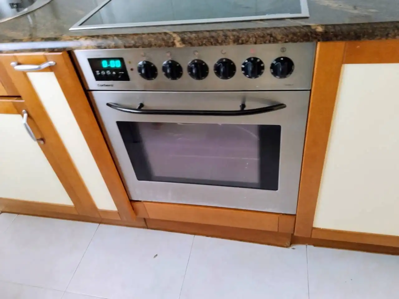 Kitchen of Flat for rent in Burgos  with Heating, Terrace and Furnished
