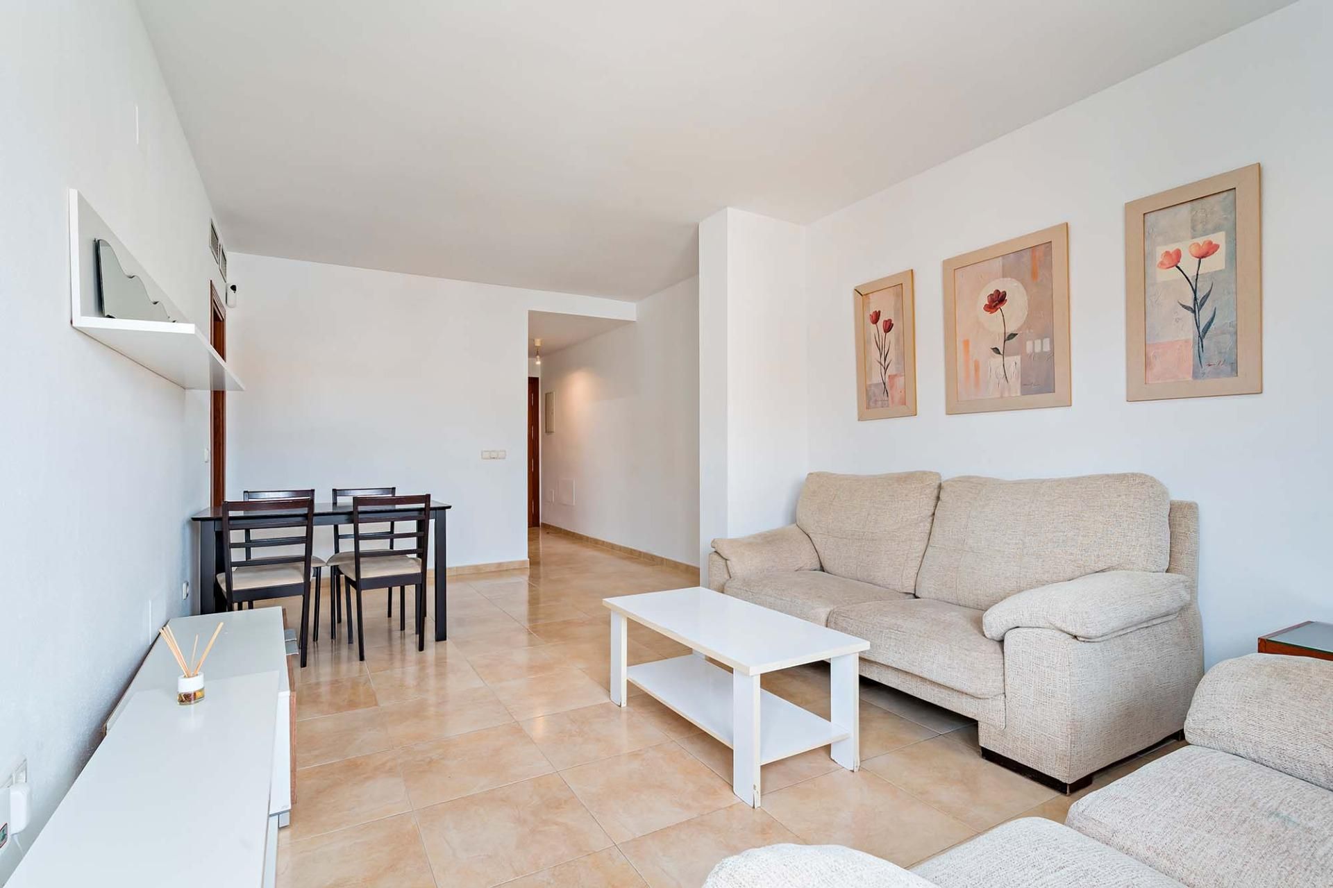 Living room of Flat for sale in El Ejido  with Heating, Terrace and Balcony