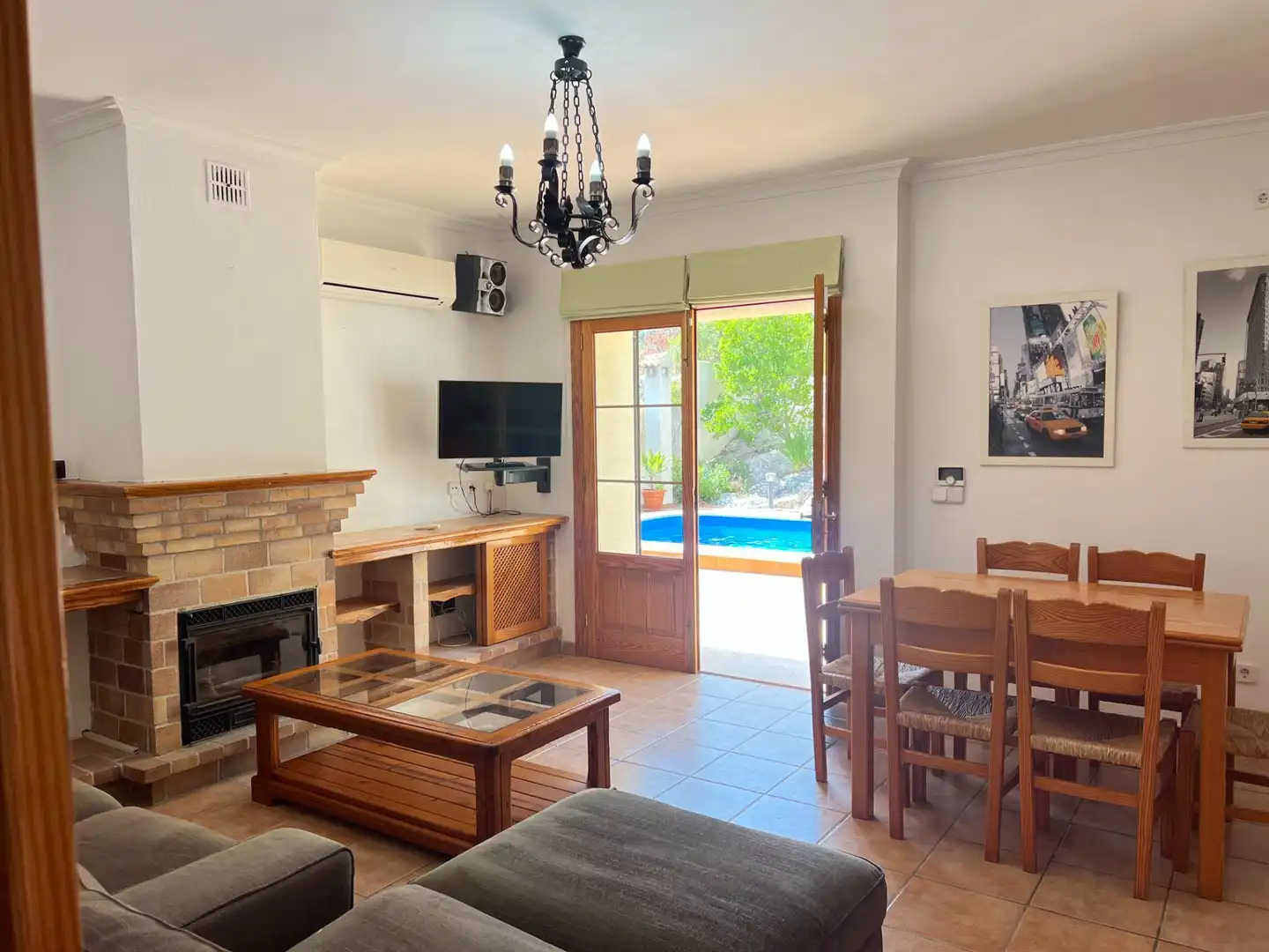 Living room of Houses for rent in Selva  with Terrace