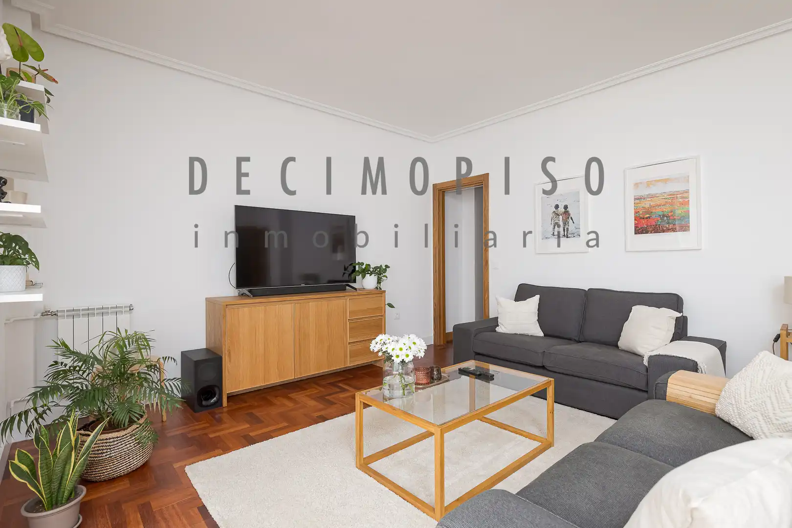Sala de estar de Piso en venta en Donostia - San Sebastián  con Calefacción