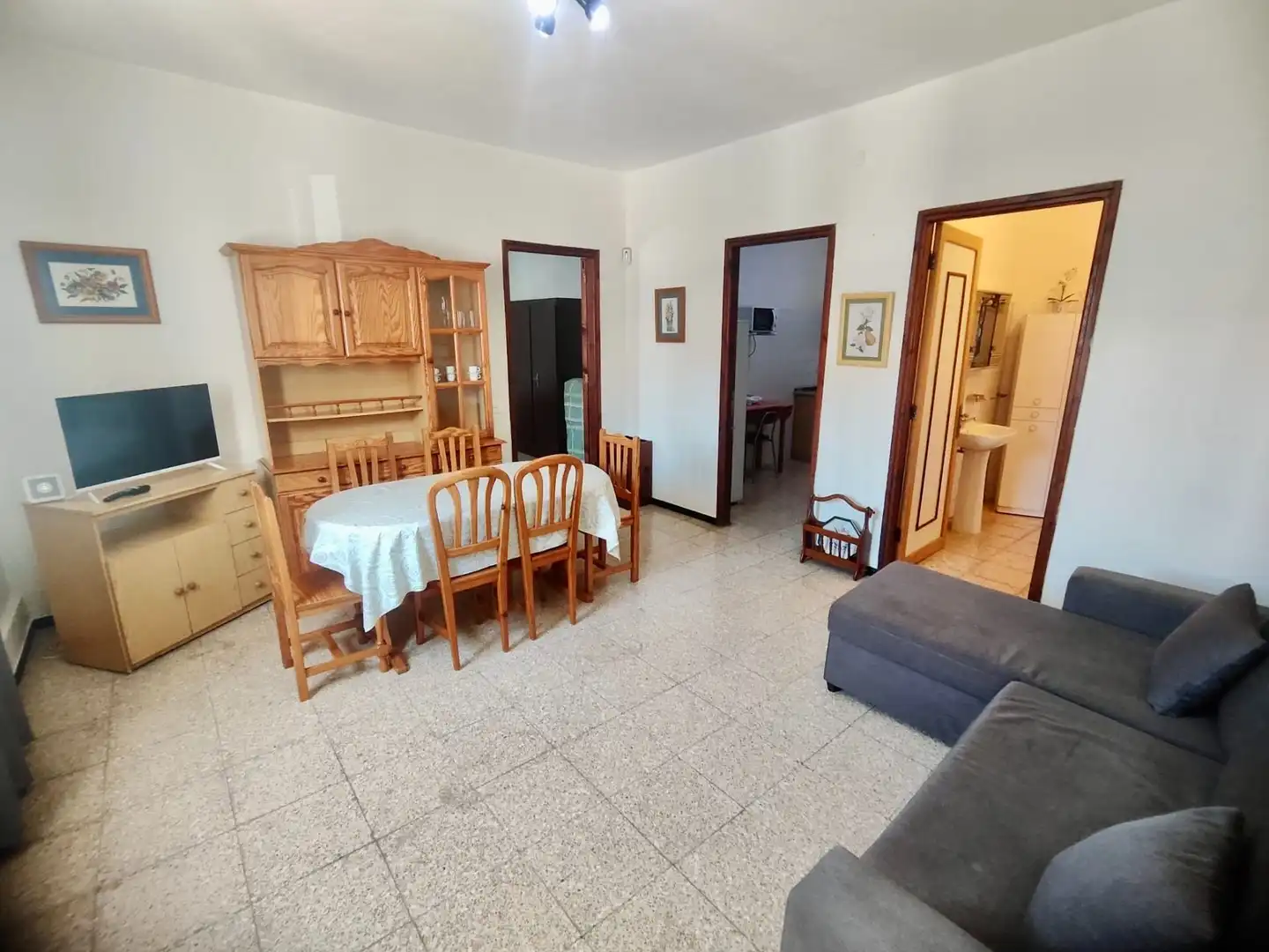 Sala de estar de Finca rústica en venta en Santiago del Teide con Terraza