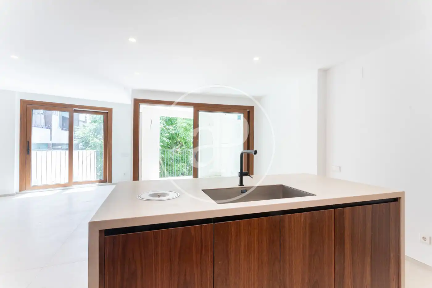 Cocina de Ático en venta en Sant Cugat del Vallès con Aire acondicionado, Calefacción y Terraza