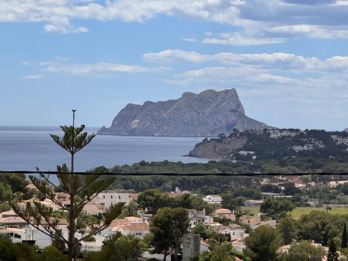 Vista exterior de Apartamento en venta en Moraira con Aire acondicionado, Calefacción y Terraza