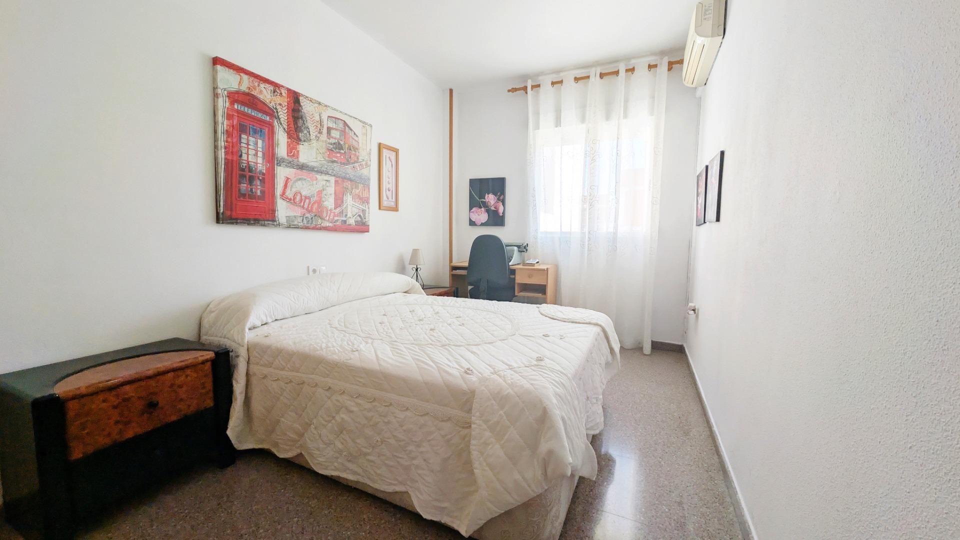 Bedroom of Flat for sale in Aspe  with Air Conditioner, Heating and Terrace