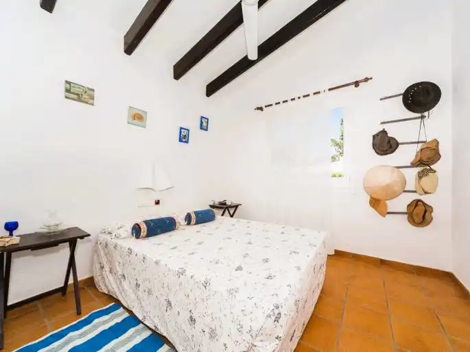 Dormitori de Casa o xalet en venda en Sant Lluís amb Jardí privat, Terrassa i Piscina
