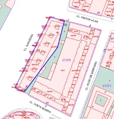 Wohnung zur Miete in Valencia mit Klimaanlage, Heizung und Terrasse