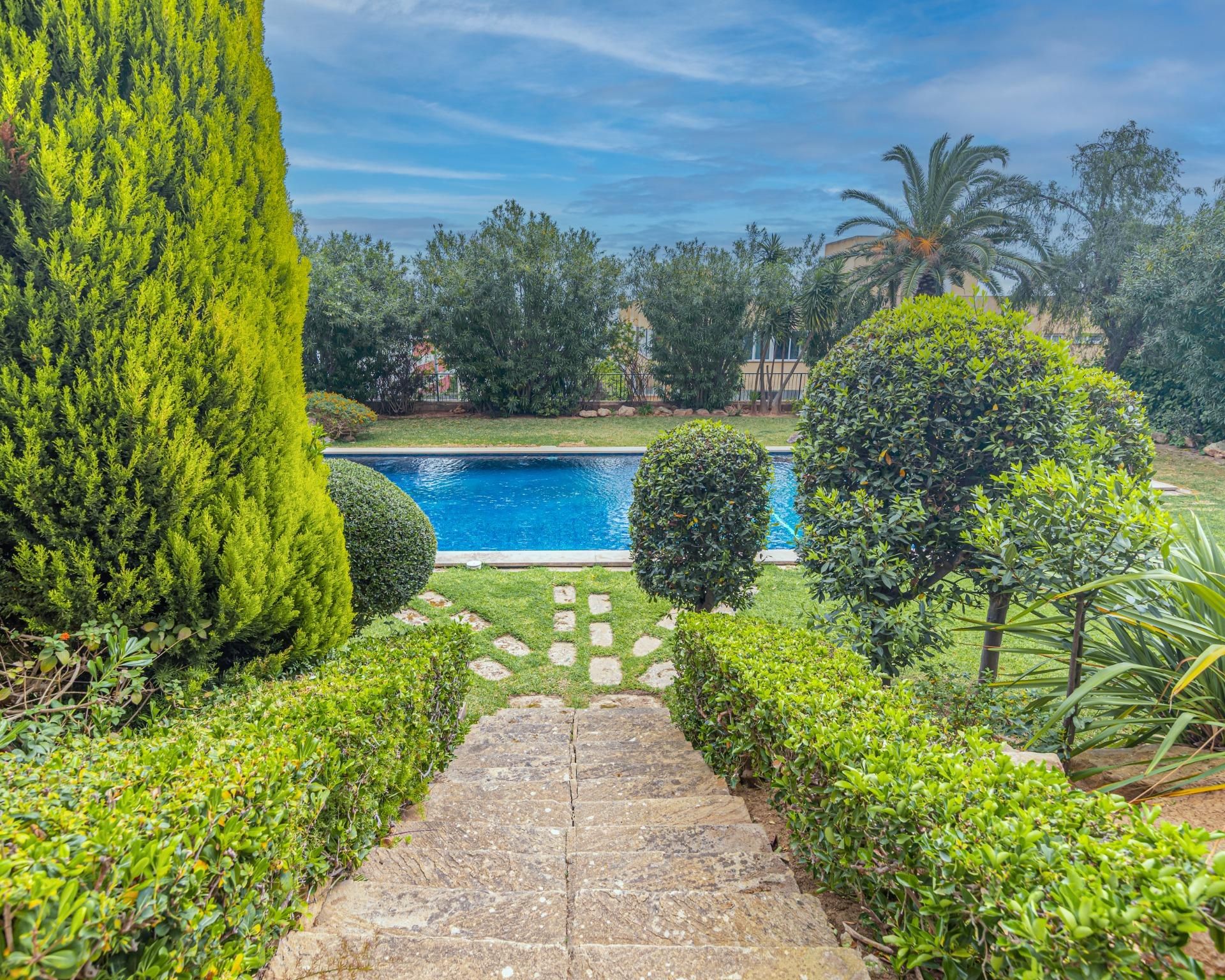 Garden of Flat for sale in  Palma de Mallorca  with Air Conditioner, Heating and Private garden