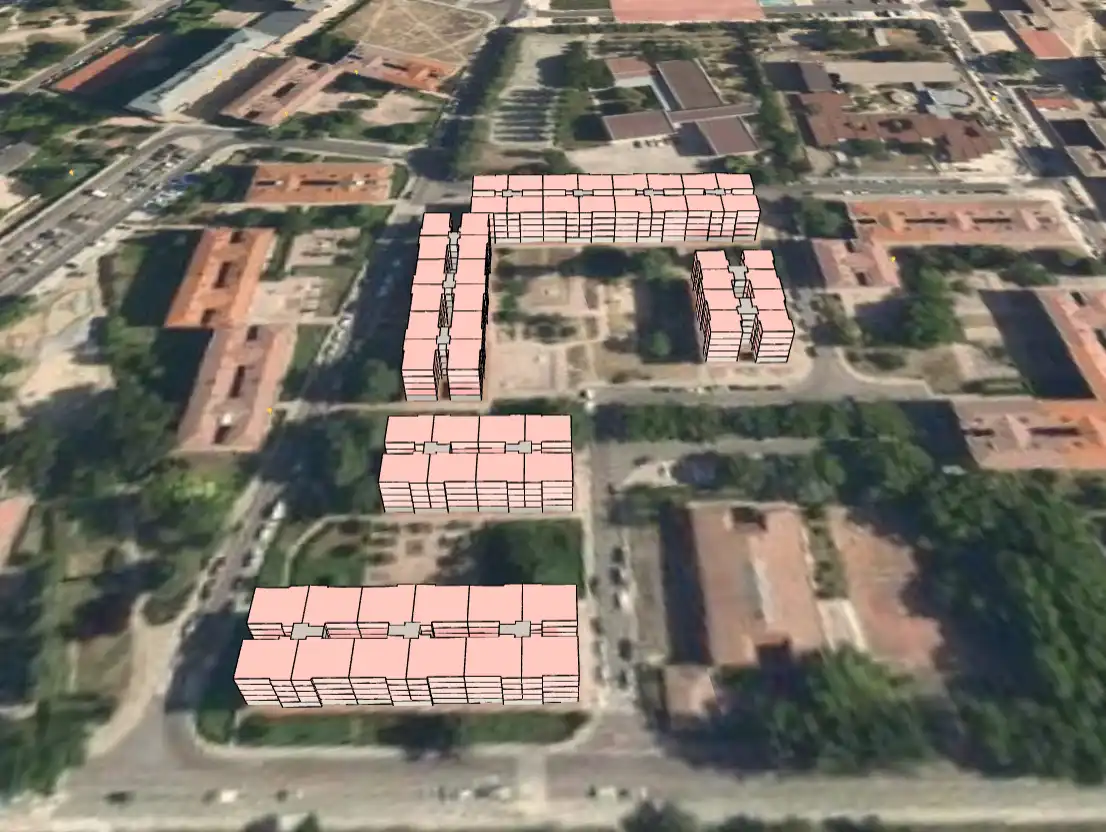Vista exterior de Pis en venda en Valladolid