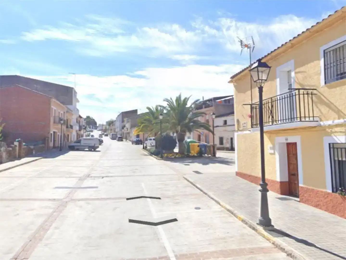Vista exterior de Piso en venta en Logrosán con Trastero, Amueblado y Balcón