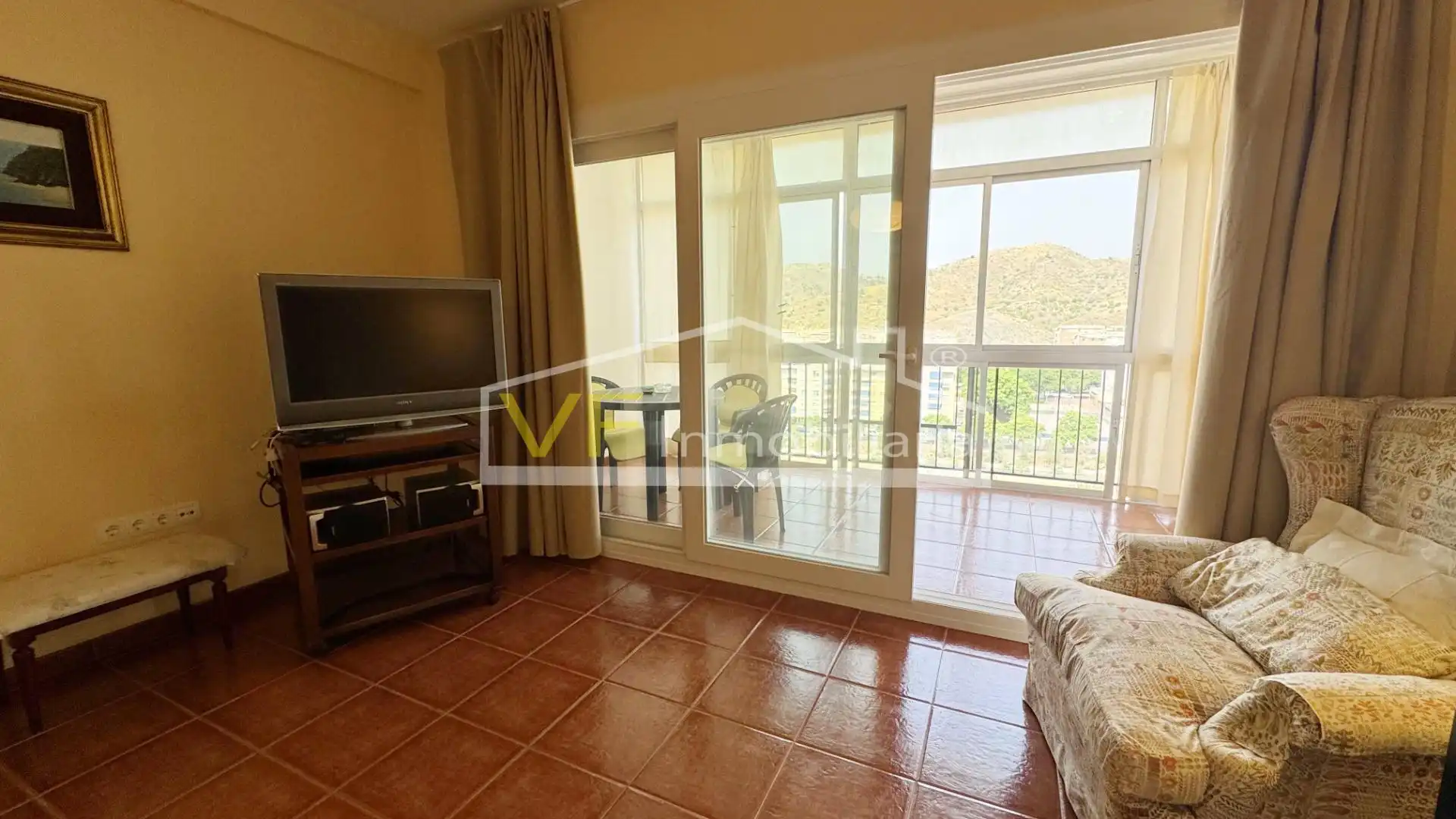 Sala de estar de Piso de alquiler en Málaga