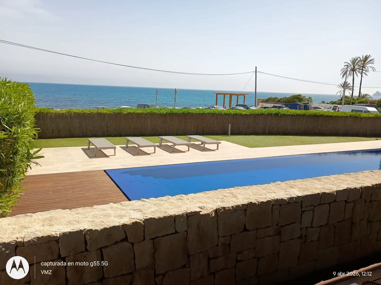 Schwimmbecken von Dachboden zur Miete in Jávea / Xàbia mit Klimaanlage, Heizung und Terrasse