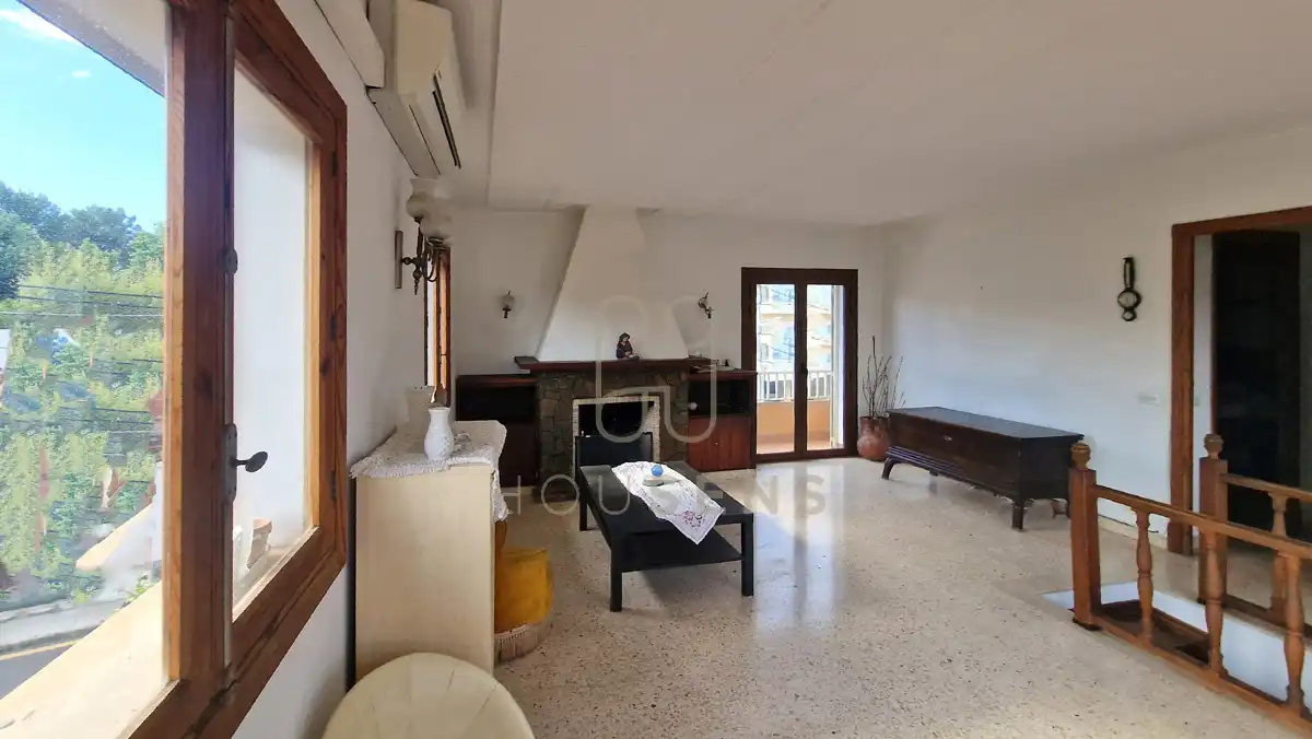 Sala de estar de Casa o chalet en venta en  Palma de Mallorca con Aire acondicionado, Calefacción y Jardín privado