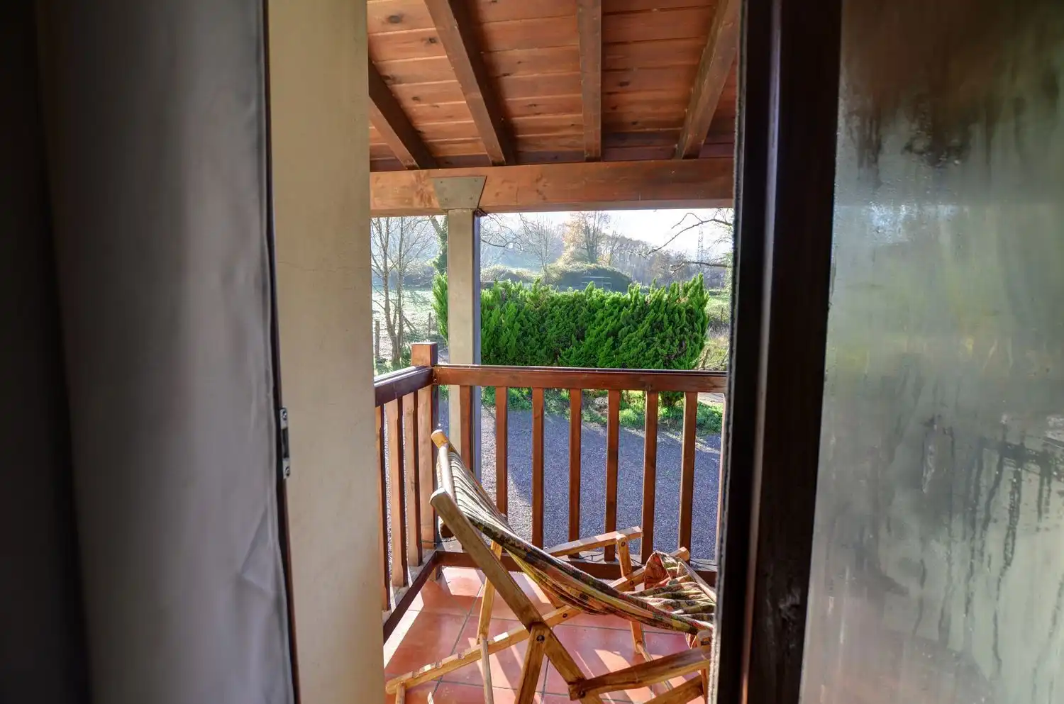 Balcony of Houses for sale in Cangas de Onís  with Heating, Terrace and Swimming Pool