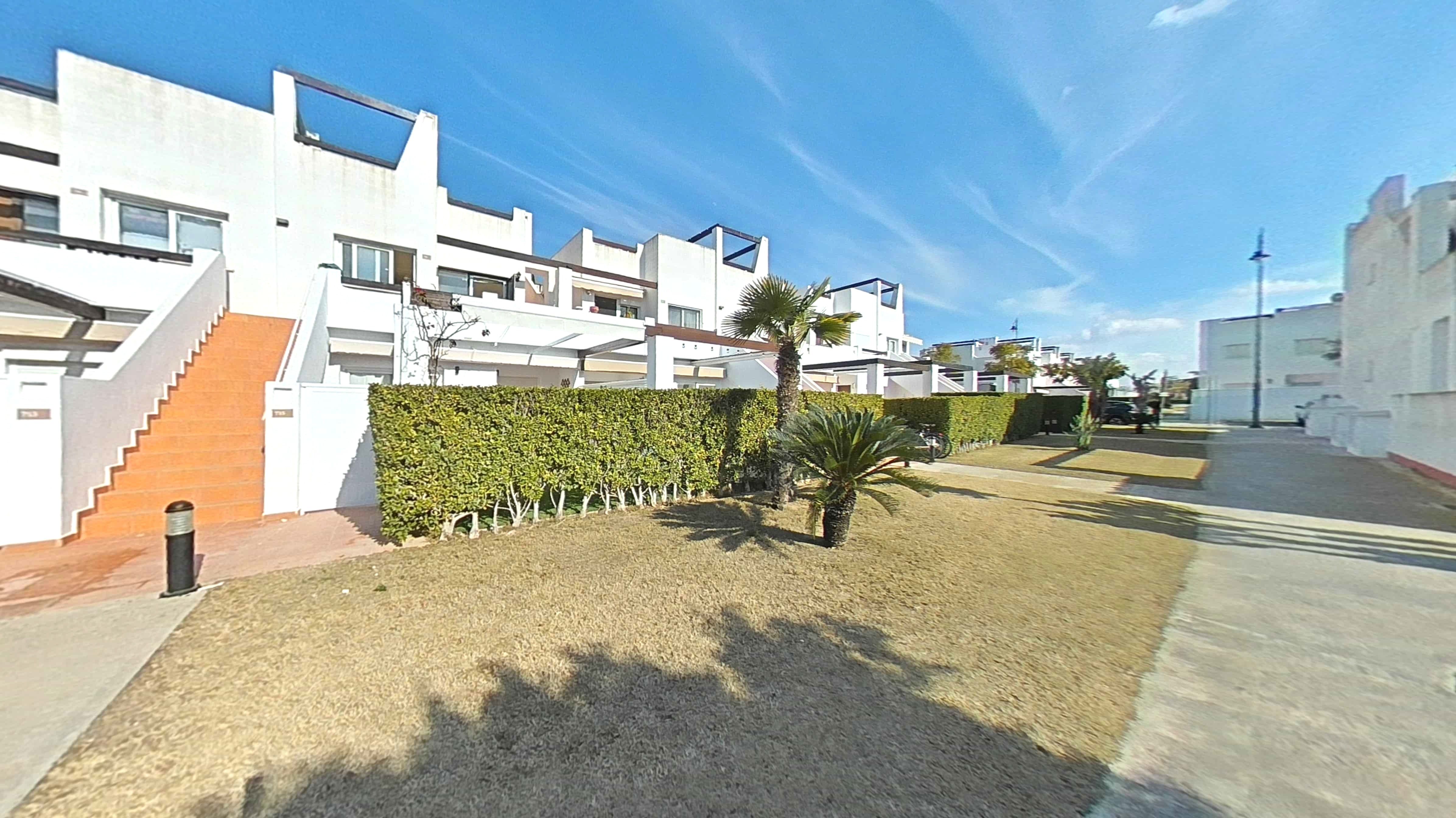 Jardí de Casa adosada en venda en Alhama de Murcia amb Jardí privat i Piscina