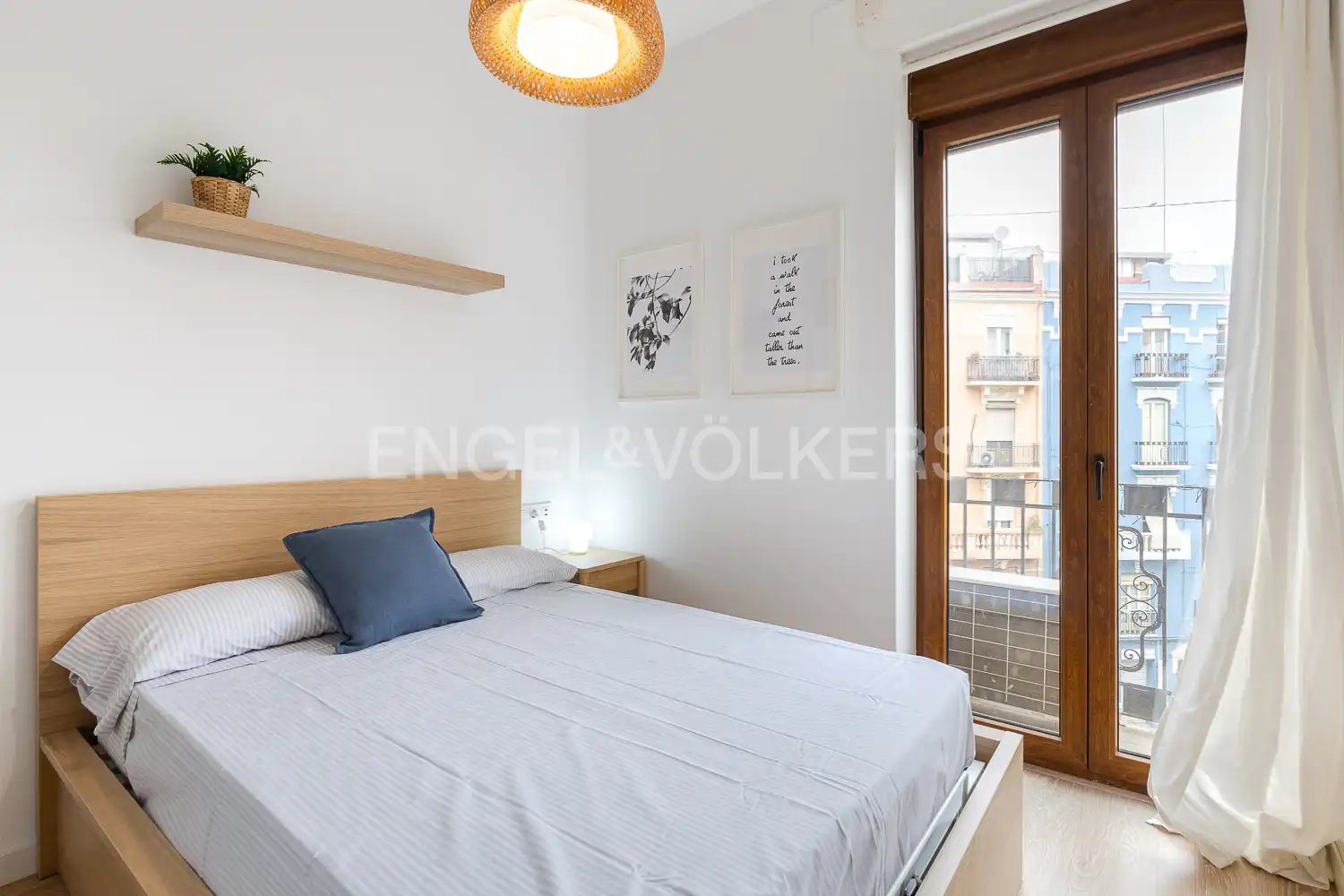 Balcony of Flat for rent in Valencia  with Air Conditioner, Heating and Parquet flooring